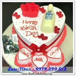 Mẫu Bánh Sinh Nhật Đẹp - A377